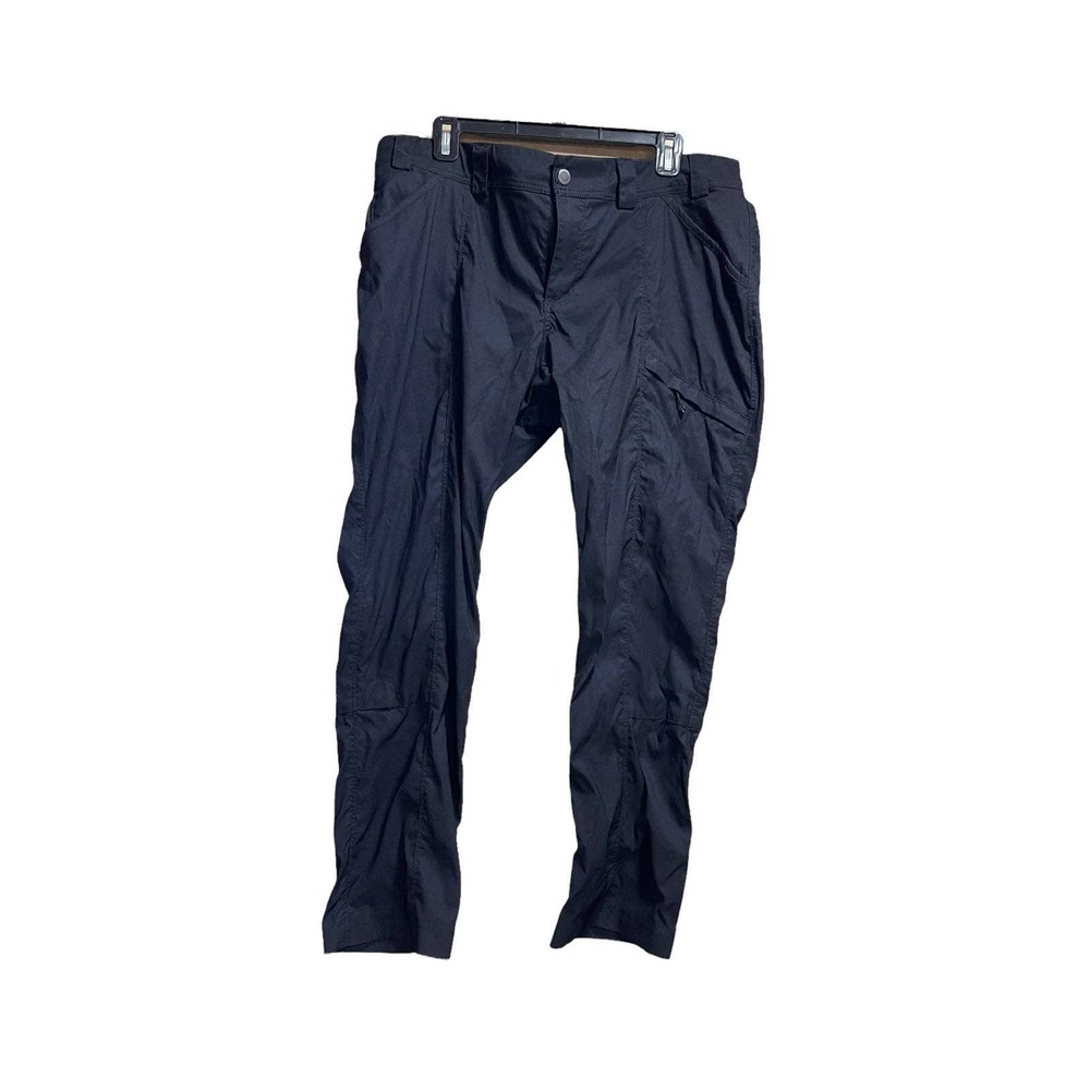 Duluth Trading Women's Dry on the Fly Bootcut Cargo Pants Black 16/29